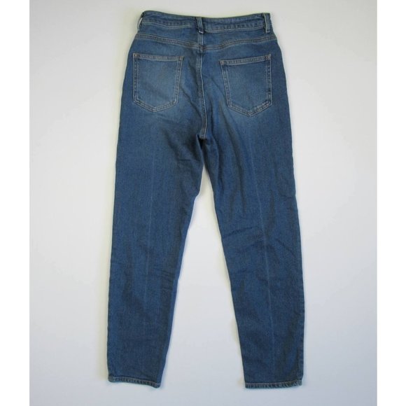 ASOS High Waisted Ripped Knee Skinny Jeans sz 28 - Picture 2 of 6